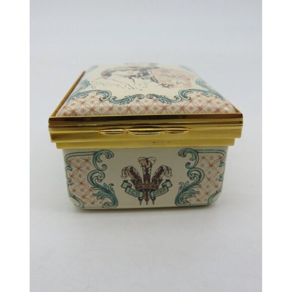 Halcyon Days Enamel Lady Diana and Prince of Wales Marriage Limited 420/1500 - Picture 4 of 10